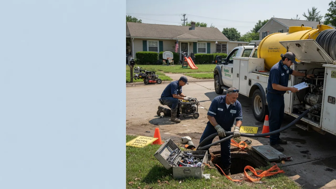 Septic Tank Pumping in Lansing, KS near me